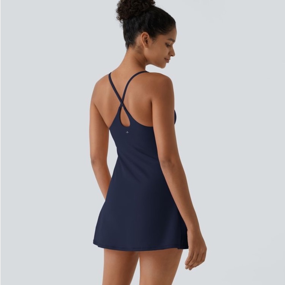 Halara SoftlyZero Plush Backless Active Dress-Easy Peezy Edition - Picture 12 of 14